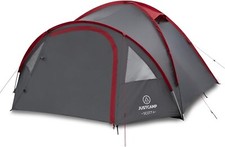 JUSTCAMP Scott Tenda Campeggio 4 posti, Tenda Igloo con anticamera, Cabina Notte
