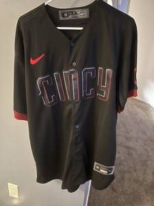 Elly de La Cruz Cincinnati Reds City Connect Men's Jersey Size 2X MLB Baseball