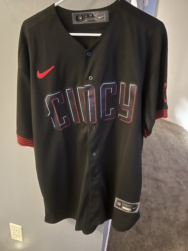 Elly de La Cruz Cincinnati Reds City Connect Men's Jersey Size 2X MLB Baseball