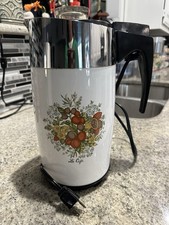 Vintage Corning Wear Jug Pitcher Stamped Spice Of Life Complete