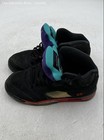 Nike Boys Air Jordan 5 Retro GS Top 3 Black Suede Sneaker Shoes Size US 7 — photo 3