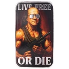 1 oz Silver Live Free or Die Colorized .999 Silver Bullion Bar #A659
