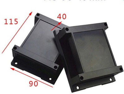 10pcs 115*90*40mm din rail enclosure cabinet electrical outlet box  plastic case