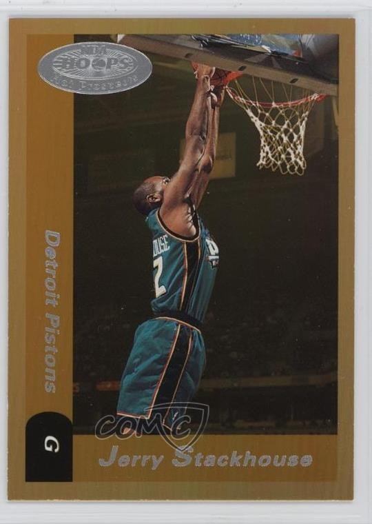 2000-01 NBA Hoops Hot Prospects Jerry Stackhouse #20 05v0