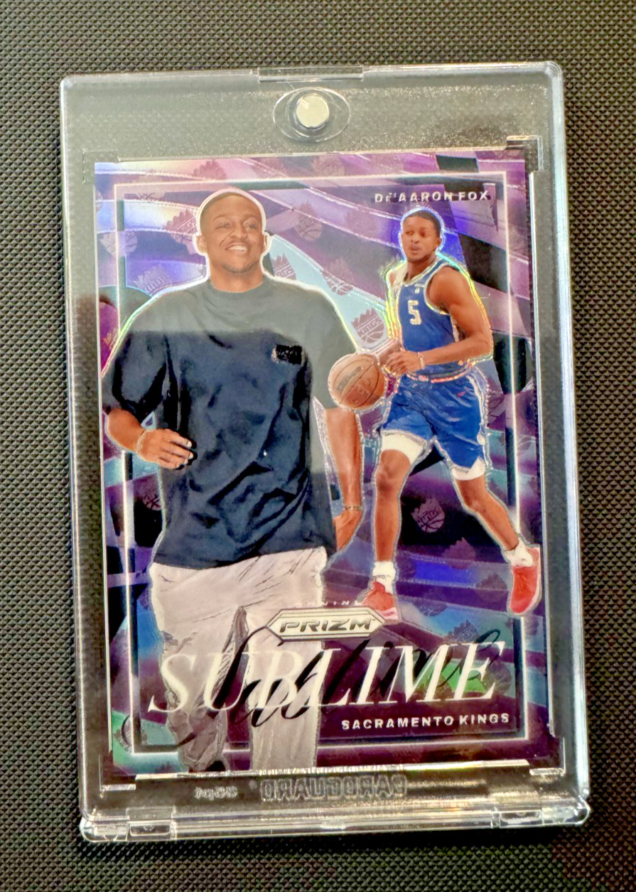 2024-25 Panini Prizm - Sublime De'Aaron Fox #20