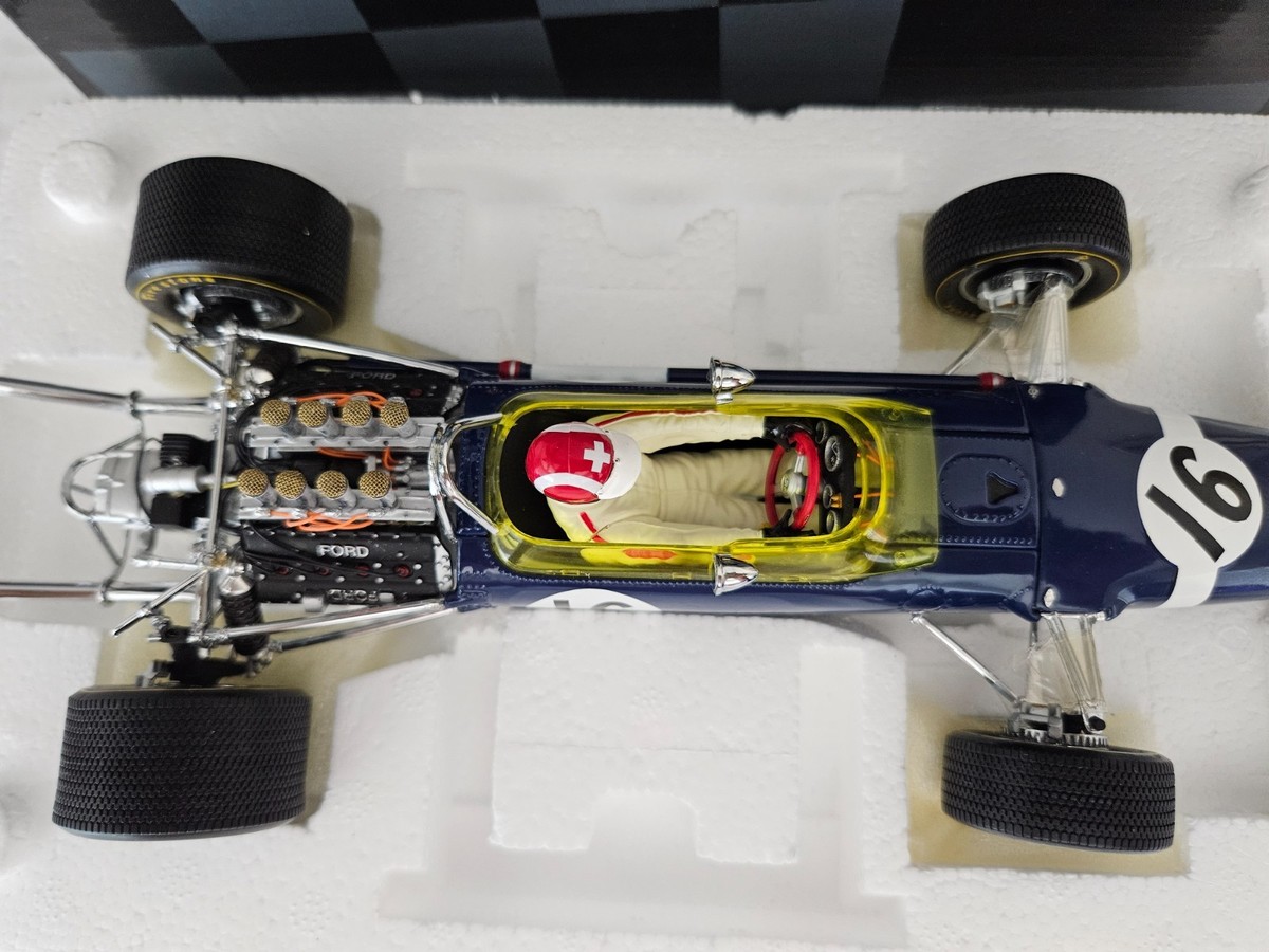 EXOTO Lotus Ford Type 49 Jo Siffert #16 1968 F1 Grand Prix