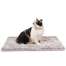 Self Heating Cat Pad Self Warming Bed 27.5" x 18.5" Thermal Heated Cat Mat Ex...
