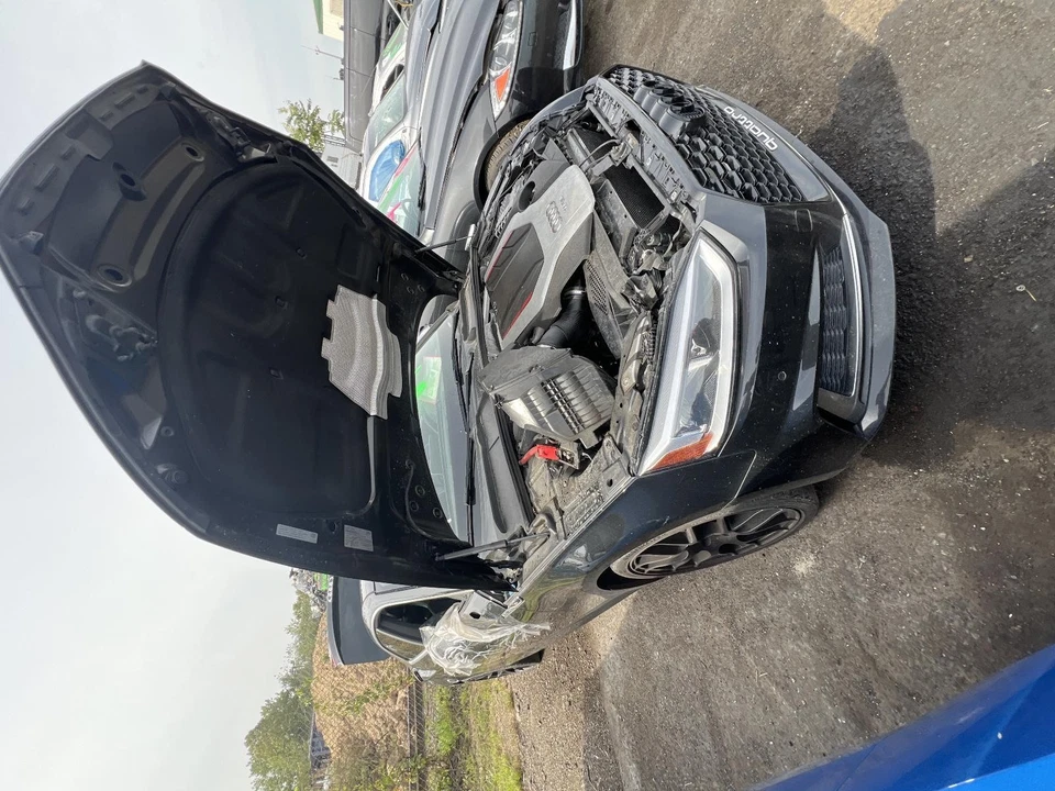 2018 AUDI S5 Radiator OEM 3.0L Black Used 101K Miles Warranty Included Foto 4 de 4