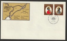 Canada #820a, Canadian Colonels, Pair, Type B Official First Day Cover, FDC 1979