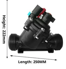 Irrigation Solenoid Valve, Automatic Sprinkler Valve for Agriculture and Gardens