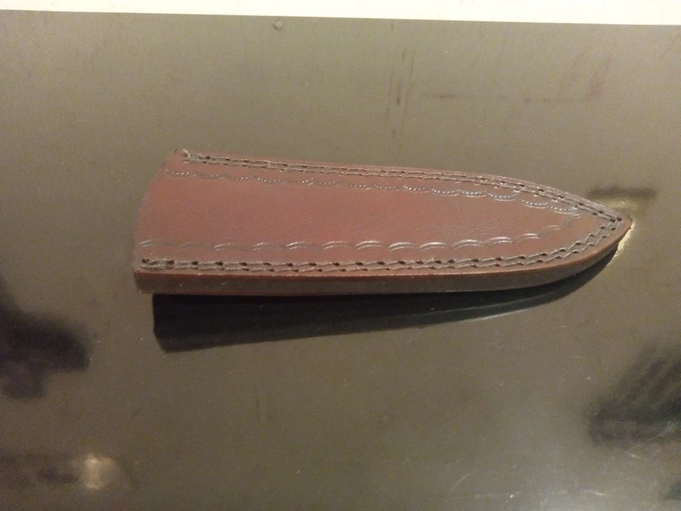 DAGA DE CUERO GRANDE BOTA/CINTURÓN-clip funda 7,5""L X 3""W.  Hecho a mano y equipado. Foto 4 de 4