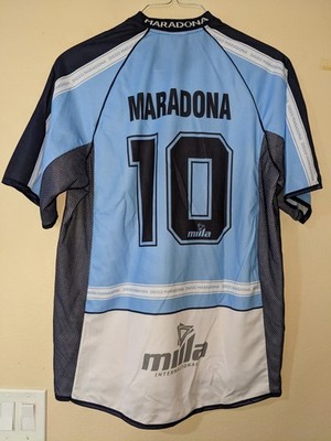 DIEGO MARADONA Milla Limited Edition Retirement Jersey Authentic