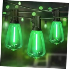 26Ft ST38 Outdoor String Lights, Green St Patrick's Day Patio Lights with