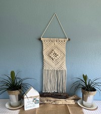 Macrame Wall Hanging Room Home Decor Woven Boho Chic Wall Home Art Dorm Room