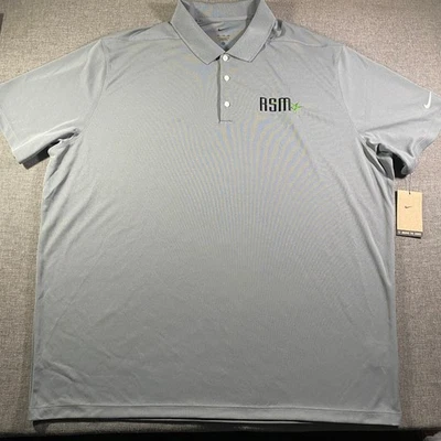NWT Nike Golf Polo Shirt Mens 3XL Black Wicking Stretch Short Sleeve Performance - Image 1 of 4