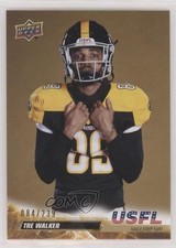 2023 Upper Deck USFL Preview Gold 84/239 Tre Walker #13 13l2