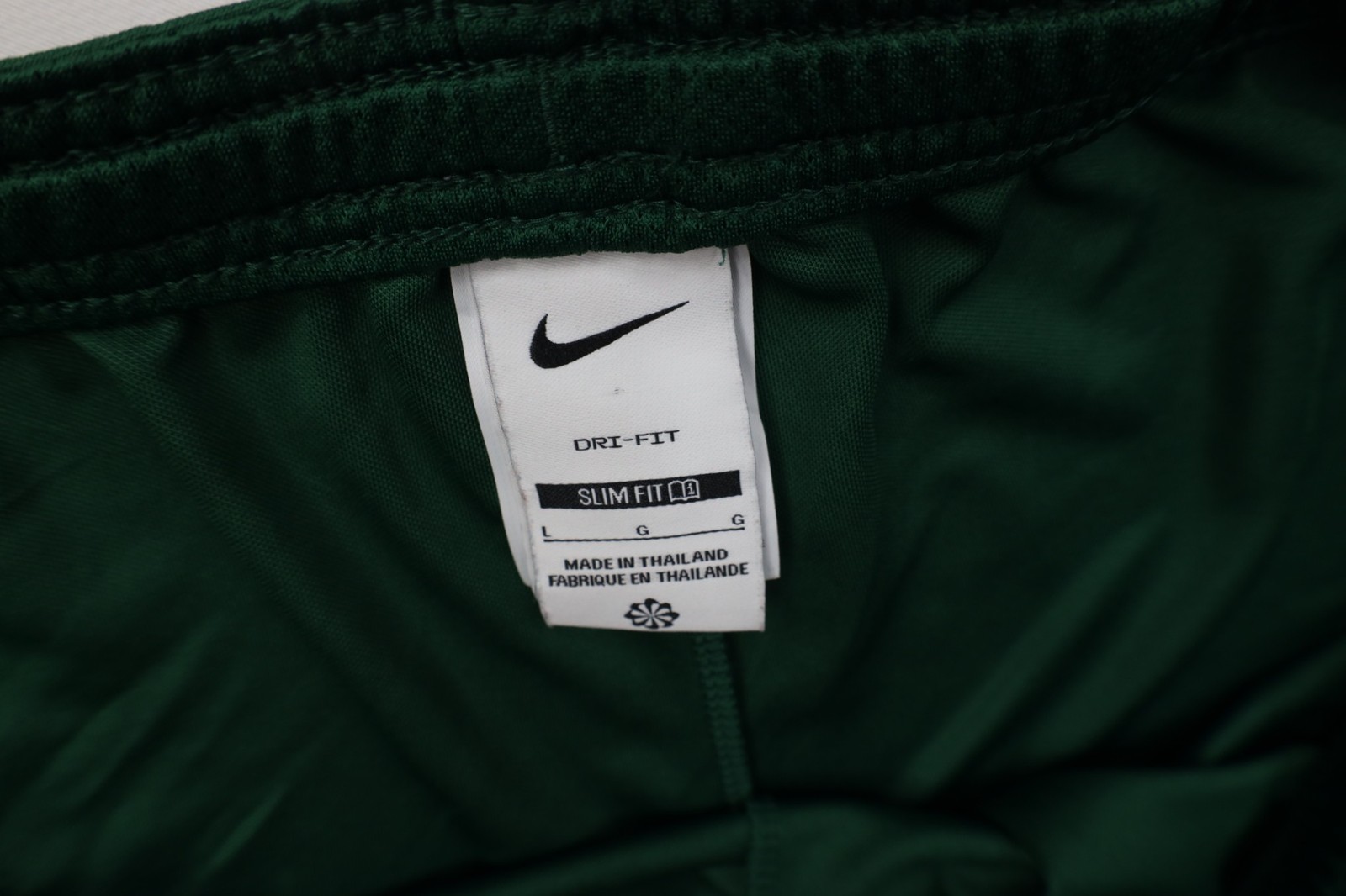 Nike Mens Large Slim Fit Team Issued Michigan State University Football Shorts thumbnail 7