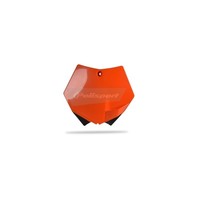 Vorderer Nummernhalter Polisport Orange Ktm FüR Motorrad Ersatzteile ZubehöR