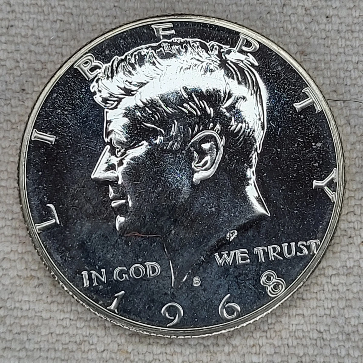 25+ Uncirculated 1968 Kennedy US Half Dollars (1964-Now) for sale