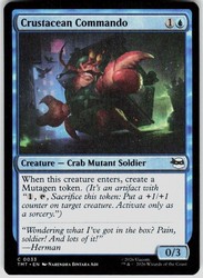 Crustacean Commando #33 Teenage Mutant Ninja Turtles MTG Common