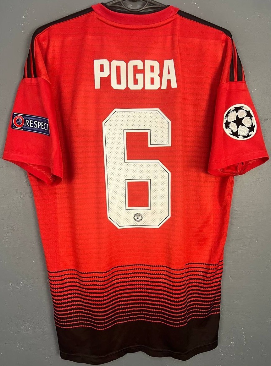 PAUL POGBA MEN FC MANCHESTER UNITED 2018/2019 UEFA SOCCER FOOTBALL