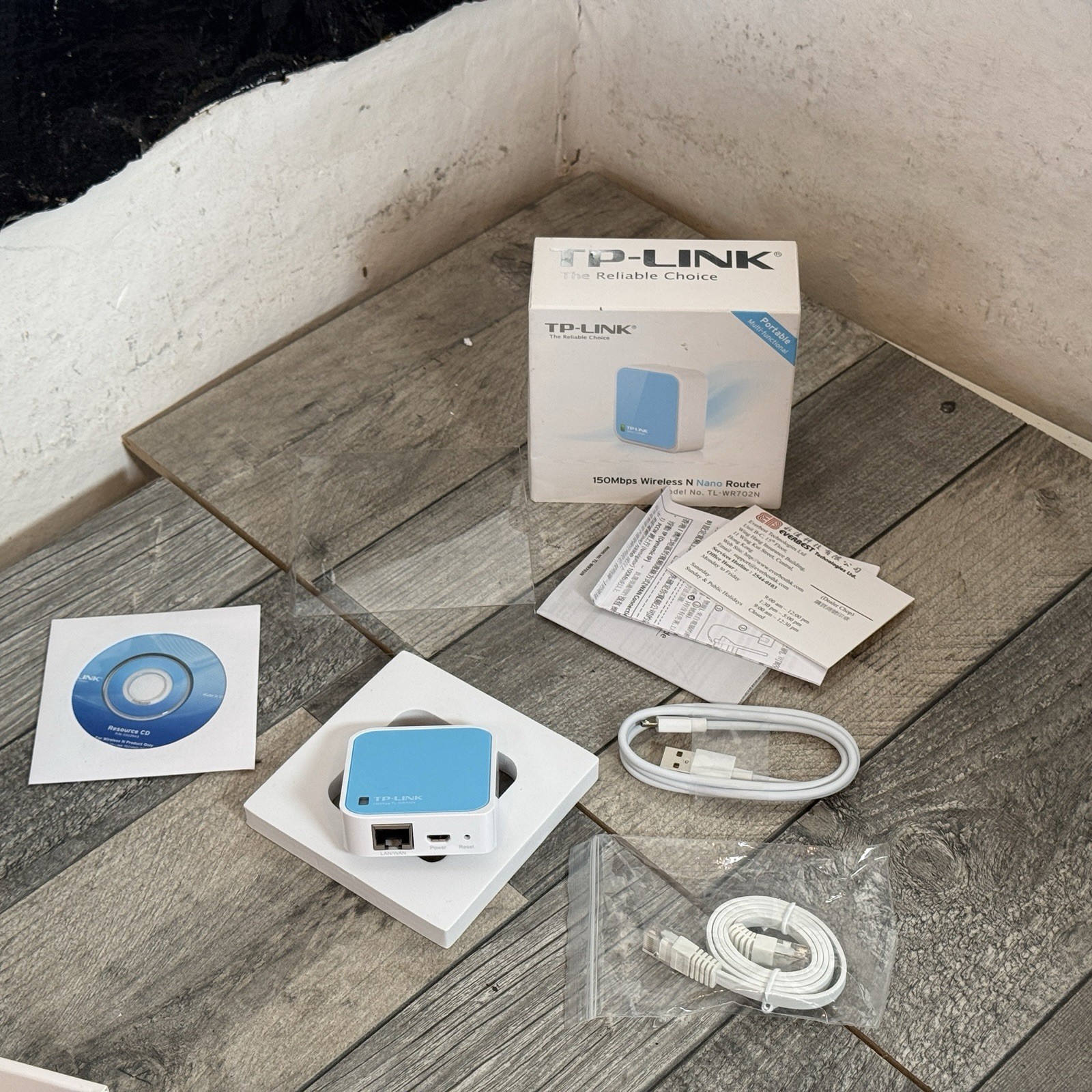 TP-Link TL-WR702N 150Mbps Wireless N Access Point Nano Router Home Wi-fi Network