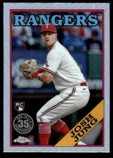 Josh Jung 2023 Topps Chrome Update #88CU-16 Rangers Insert ? SEE SCAN! FREE SHIP