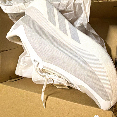 adidas Hyperboost Edge Men s Running Sneakers Cloud White/Gray KK0288