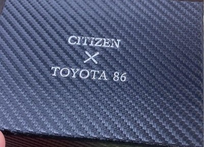 よっち CITIZEN x TOYOTA 86 Collaboration Watch Limited to 860 pieces Case