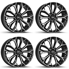 4 AEZ Leipzig dark Wheels 9.0Jx20 5x112 for Skoda Elroq Enyaq Karoq Kodiaq Octav
