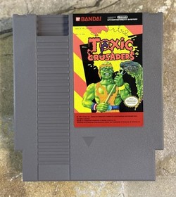 Toxic Crusaders - Nintendo Entertainment System NES - CIB **BEAUTIFUL!!**