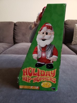 Vintage 2005 Gemmy Holiday Hip-Hoppers Rapper Santa “Gettin Jiggy