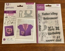 Crafter's Companion Best Dressed Stamp  Die Set, New In Package