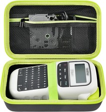 Portable label maker carrying storage case