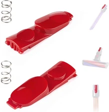 2 Pack Wand Tube/Cleaner Head Clip Latch Tab Button Compatible with Dyson V7... 