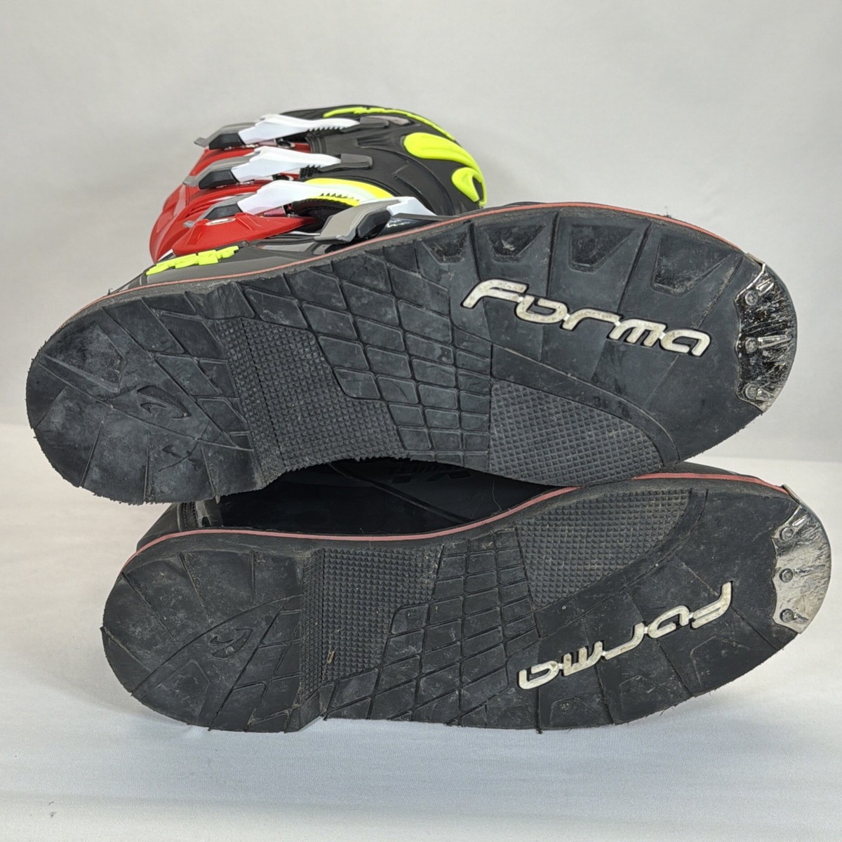 Forma Terrain TX Motocross BOOTS White Size 13 Dirt Bike off Road