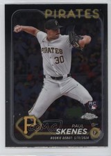 2024 Topps Chrome Update Rookie Debut Paul Skenes #USC27 RC