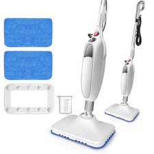 Electric Steam Mop With 400ml Water Tank,Fast Heating, High Steam Output, Cleans