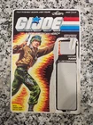 Hawk 1986 G.I. JOE COBRA Vintage Original CARD BACK Full Minor Loss