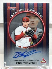Zack Thompson - 2019 Bowman's Best - Franchise Favorites Auto🔥Cardinals🔥/150