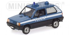 Minichamps 1:43 Fiat Panda 1980 Polizia Italian Police Diecast Model Car