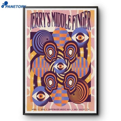 Garcia Middle Finger Poster Reprint Vintage Wall Art Home Decor