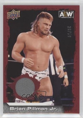 2022 Upper Deck AEW All Elite Wrestling 26/50 Brian Pillman Jr #4 Rookie RC 0pt4