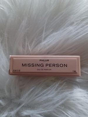 PHLUR   Missing Person Eau de Parfum EDP 2 ml/ .06 oz Sample Size Spray New  