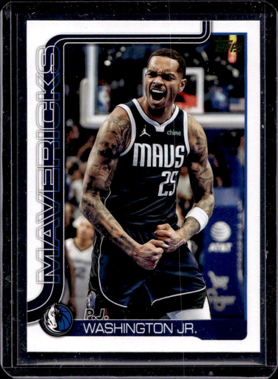 2025-26 Topps P.J. Washington Jr. Golden Mirror Image Variation SSP #173