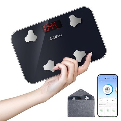 Elis Go Travel Smart Scale with BMI, Body Fat, Muscle Mass | 13 Body Metrics ...