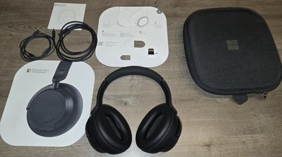 Microsoft Surface Headphones 2+ (ANC) in schwarz inkl. Tasche