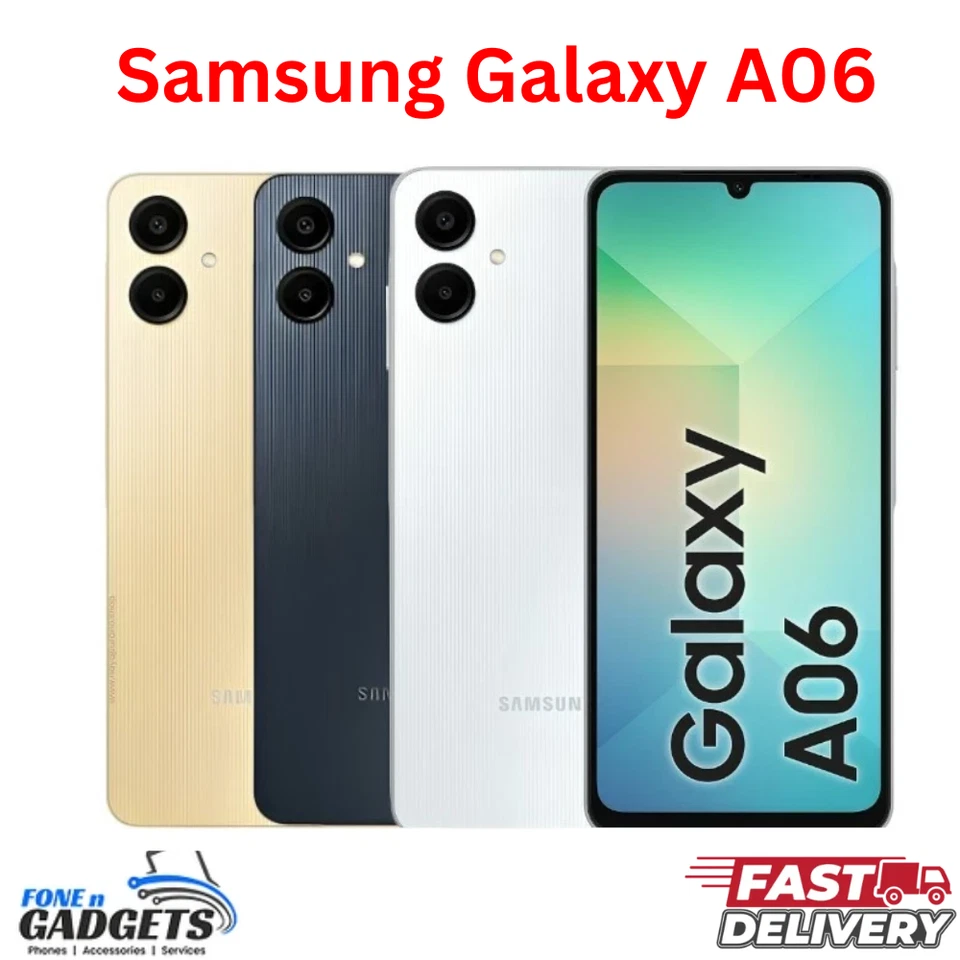 Brand New Samsung Galaxy A06 5G 128GB Unlocked Android Smartphone Sealed Box