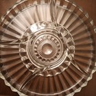 Indiana Glass 5 Part Relish Dish 11in Heavy Glass Great Shape Never Used — photo 2