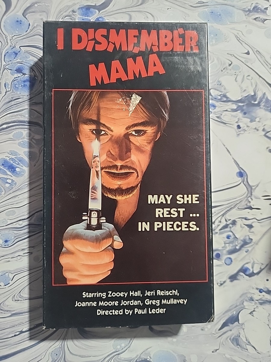 I Dismember Mama VHS OOP RARE HORROR SLASHER | eBay